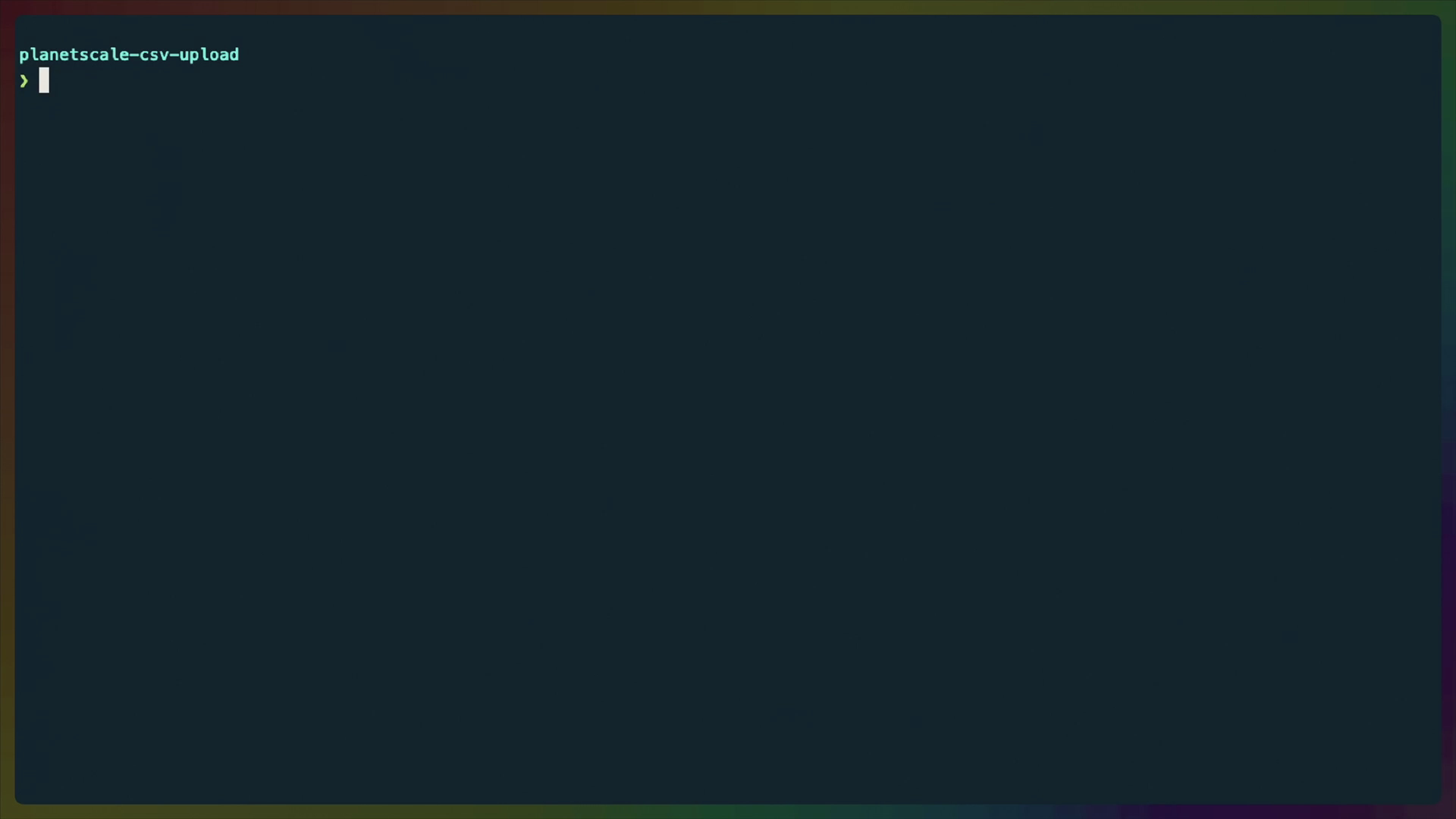 Creating a new Cargo Workspace with our first package